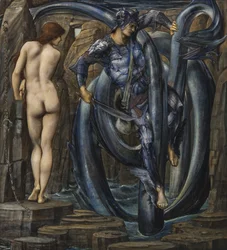 The Doom Fulfilled (Perseus Slaying the Sea Serpent)